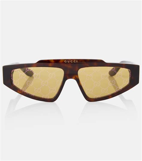 flat top sunglasses gucci